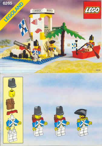 Instructions for LEGO (Instructions) for Set 6265 Sabre Island Mint condition 6265-1