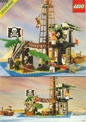 Instructions for LEGO (Instructions) for Set 6270 Forbidden Island  6270-1