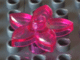 Display of LEGO part no. 6510 Duplo, Plant Flower with Stud  which is a Trans-Dark Pink Duplo, Plant Flower with Stud 
