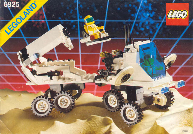 Instructions for LEGO (Instructions) for Set 6925 Interplanetary Rover Mint condition 6925-1