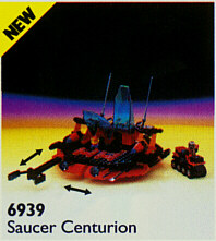 Display for LEGO Space Saucer Centurion 6939