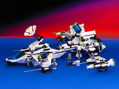 Display for LEGO Space Explorien Starship 6982