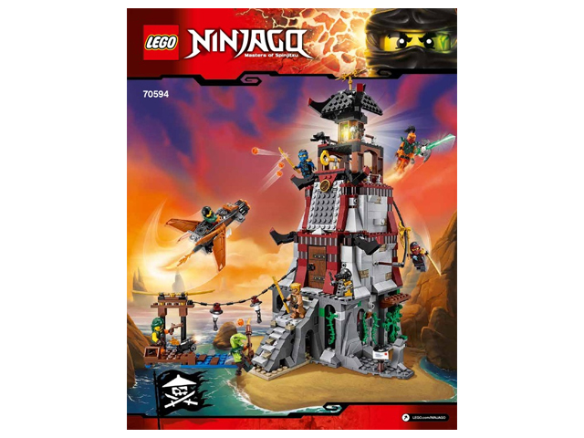 Instructions for Set 70594 The Lighthouse Siege Bricker King