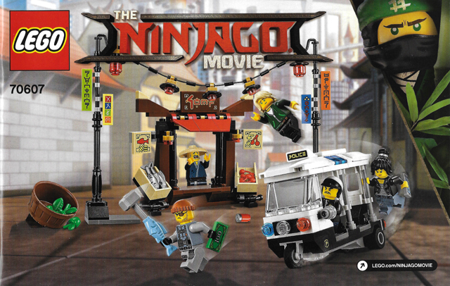 Instructions for LEGO (Instructions) for Set 70607 Ninjago City Chase  70607-1