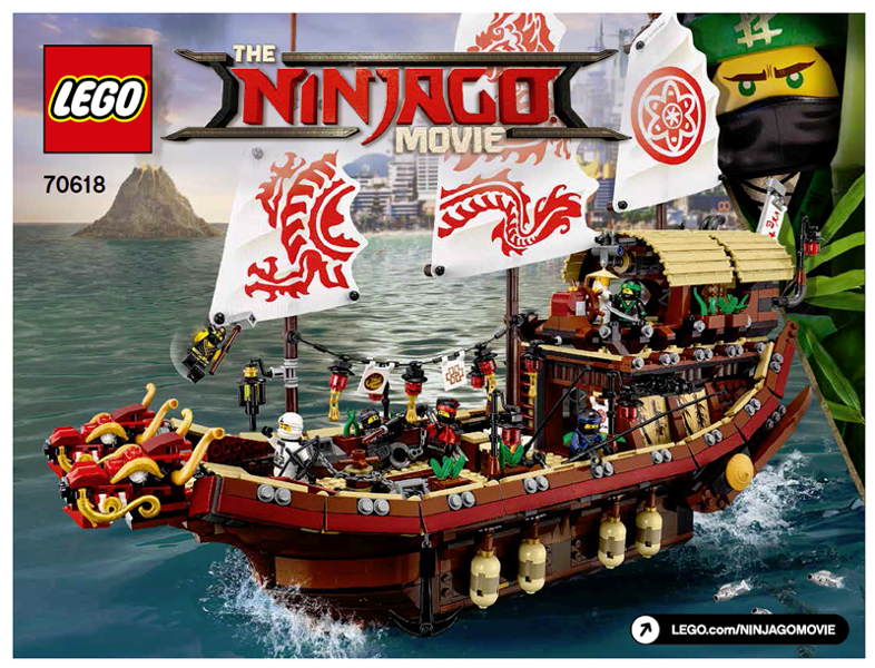 Instructions for LEGO (Instructions) for Set 70618 Destiny's Bounty  70618-1