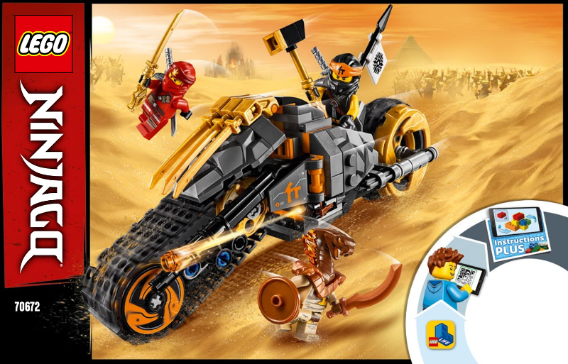 Instructions for LEGO (Instructions) for Set 70672 Cole's Dirt Bike  70672-1