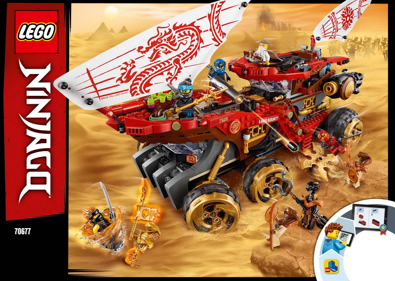 Instructions for LEGO (Instructions) for Set 70677 Land Bounty  70677-1