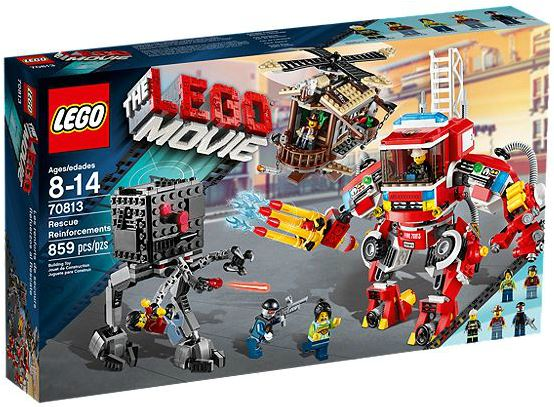 Box art for LEGO The LEGO Movie Rescue Reinforcements 70813