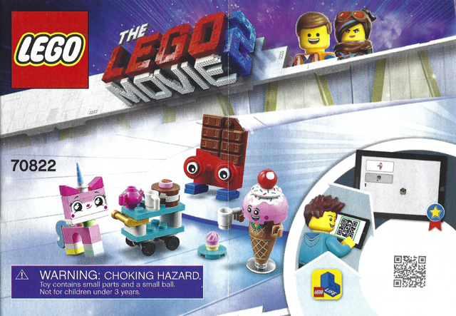 Instructions for LEGO (Instructions) for Set 70822 Unikitty's Sweetest Friends EVER!  70822-1