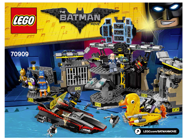 Instructions for LEGO (Instructions) for Set 70909 Batcave Break-In  70909-1
