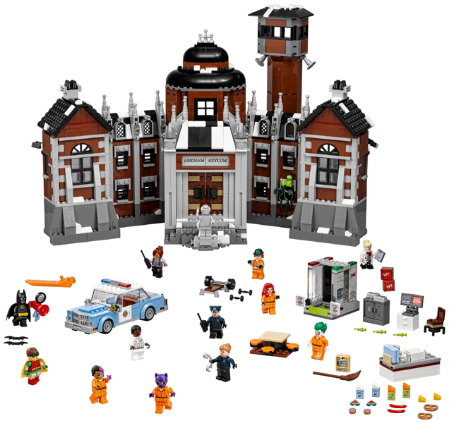 Display for LEGO Super Heroes Arkham Asylum 70912