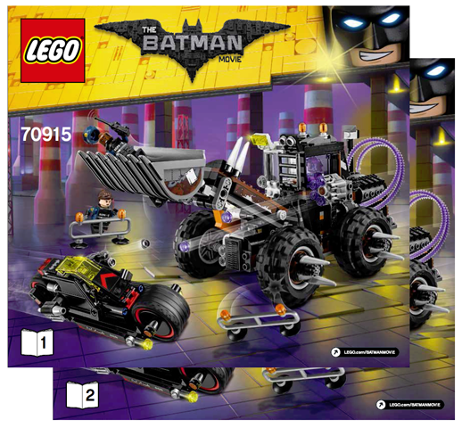 Instructions for LEGO (Instructions) for Set 70915 Two-Face Double Demolition  70915-1