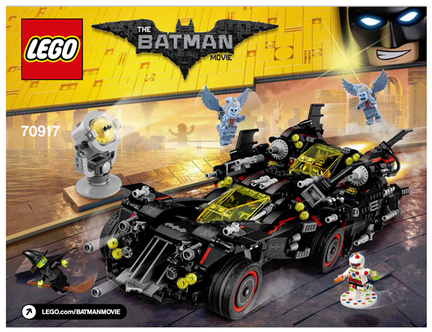 Instructions for LEGO (Instructions) for Set 70917 The Ultimate Batmobile  70917-1