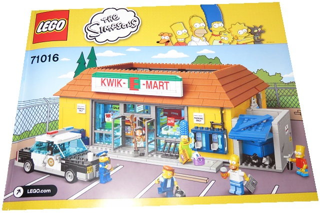 Instructions for LEGO (Instructions) for Set 71016 The Kwik-E-Mart  71016-1