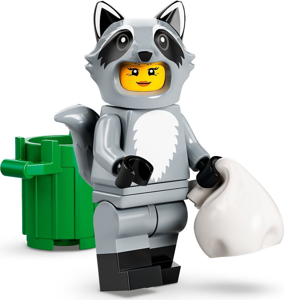 LEGO Collectible Minifigure Racoon Costume Fan, Series 22 (71032)
