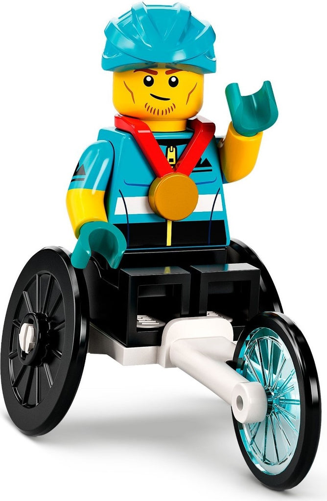 LEGO Collectible Minifigure Wheelchair Racer, Series 22 (71032)