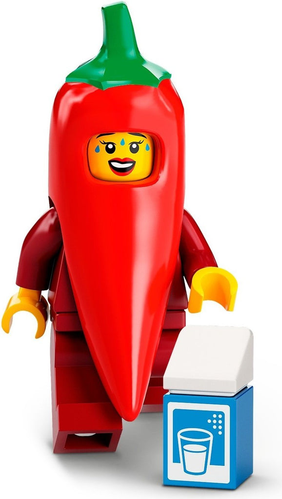 LEGO Collectible Minifigure Chilli Costume Fan, Series 22 (71032)