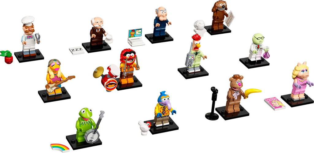 Display for LEGO The Muppets Minifigures Complete Set 71033-0