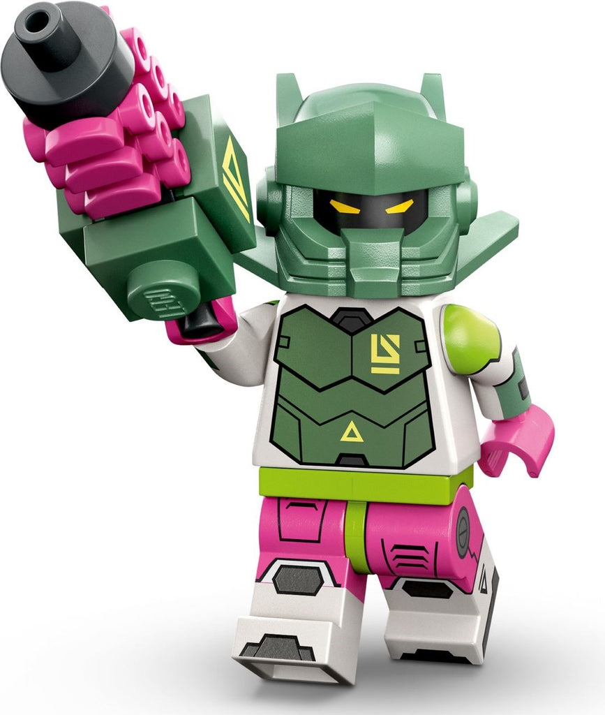 LEGO Robot Warrior is a Series 24 minifigure that contains 13 pieces and was released as part of the collectable series in 2023. The LEGO set number for Robot Warrior is 71037-2.