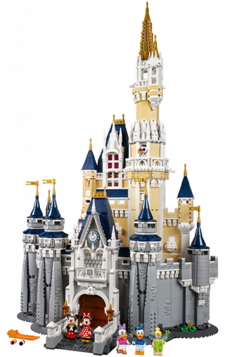 Display for LEGO Disney Disney Castle 71040