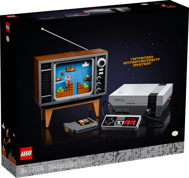 Box art for LEGO Super Mario Nintendo Entertainment System 71374