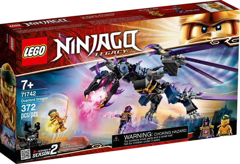 Box art for LEGO Ninjago Overlord Dragon 71742