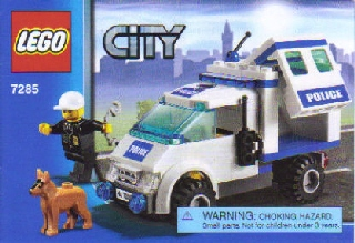 Instructions for LEGO (Instructions) for Set 7285 Police Dog Unit  7285-1
