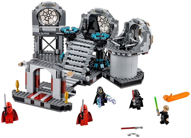 Display for LEGO Star Wars Death Star Final Duel 75093