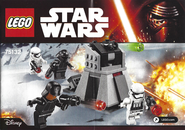 Instructions for LEGO (Instructions) for Set 75132 First Order Battle Pack  75132-1