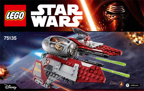 Instructions for LEGO (Instructions) for Set 75135 Obi-Wan's Jedi Interceptor  75135-1