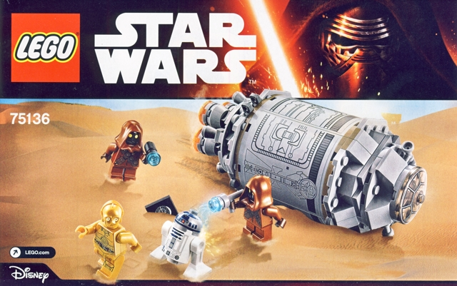 Instructions for LEGO (Instructions) for Set 75136 Droid Escape Pod  75136-1