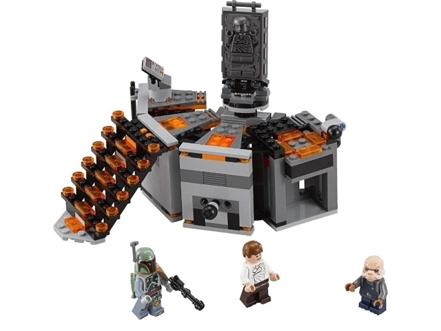 Display for LEGO Star Wars Carbon-Freezing Chamber 75137