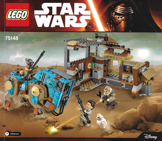 Instructions for Set 75148 Encounter on Jakku – Bricker King