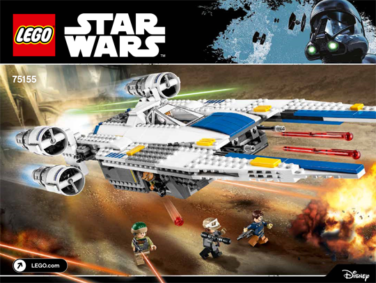 Instructions for LEGO (Instructions) for Set 75155 Rebel U-Wing Fighter  75155-1