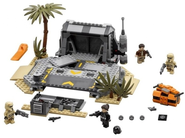 Display for LEGO Star Wars Battle on Scarif 75171