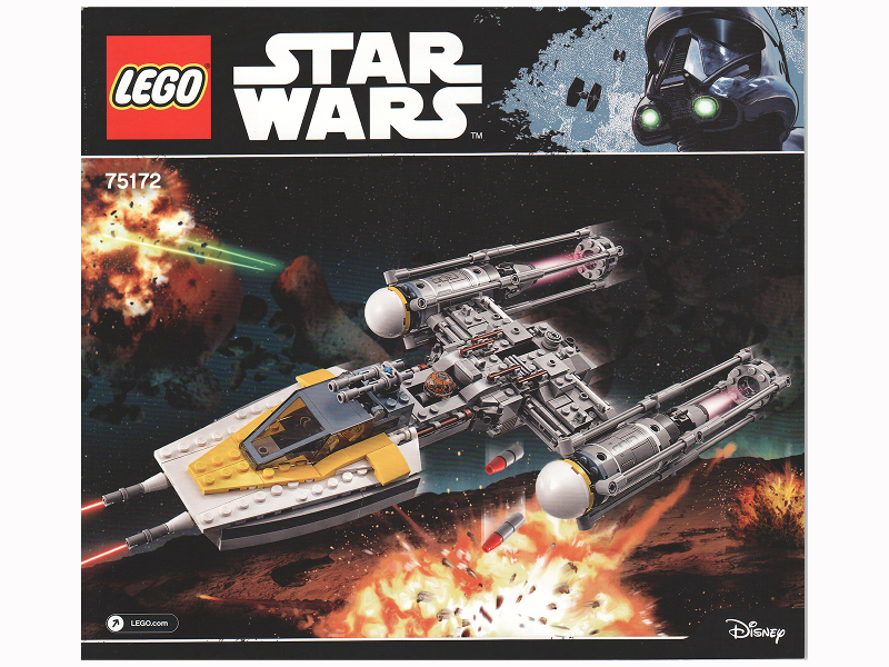 Instructions for LEGO (Instructions) for Set 75172 Y-Wing Starfighter  75172-1