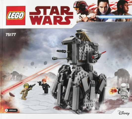 Instructions for LEGO (Instructions) for Set 75177 First Order Heavy Scout Walker  75177-1