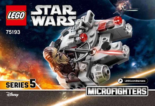 Instructions for LEGO (Instructions) for Set 75193 Millennium Falcon Microfighter  75193-1