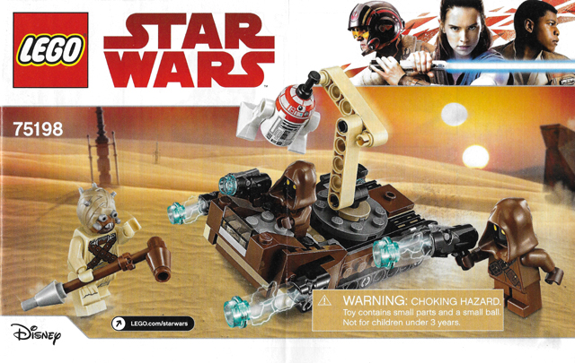 Instructions for LEGO (Instructions) for Set 75198 Tatooine Battle Pack  75198-1