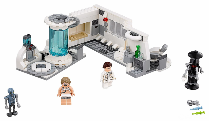 Display for LEGO Star Wars Hoth Medical Chamber 75203