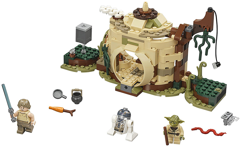 Display for LEGO Star Wars Yoda's Hut 75208