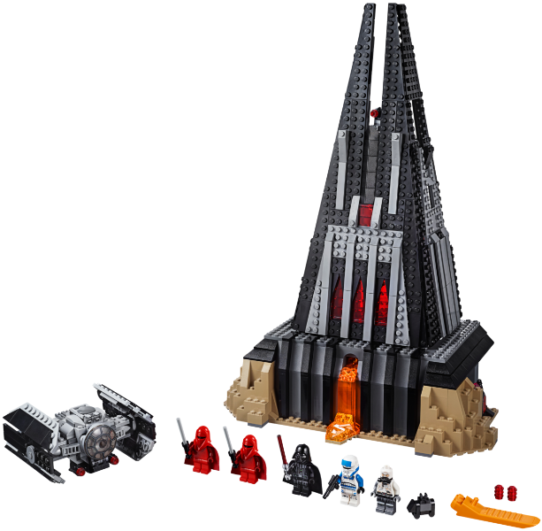 Display for LEGO Star Wars Darth Vader's Castle 75251