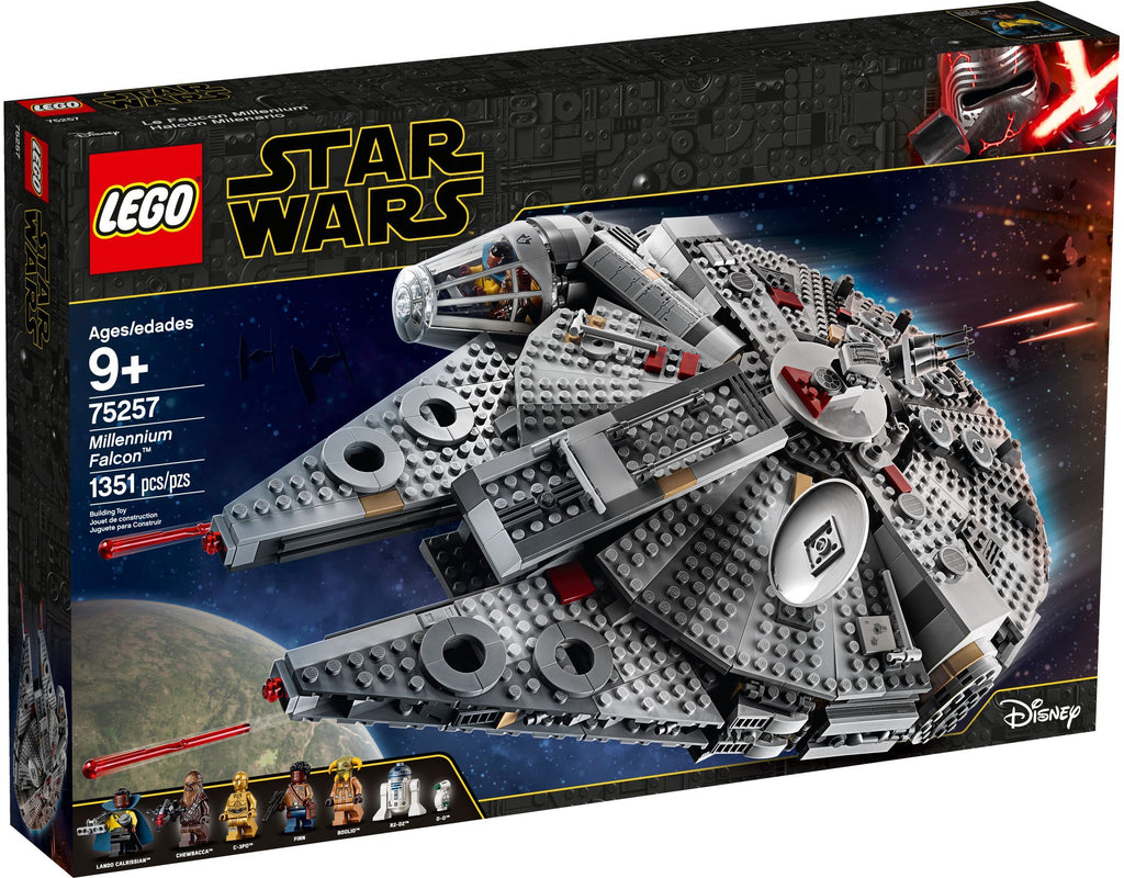 Box art for LEGO Star Wars Millennium Falcon 75257