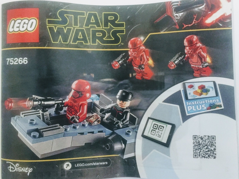 Instructions for LEGO (Instructions) for Set 75266 Sith Troopers Battle Pack  75266-1