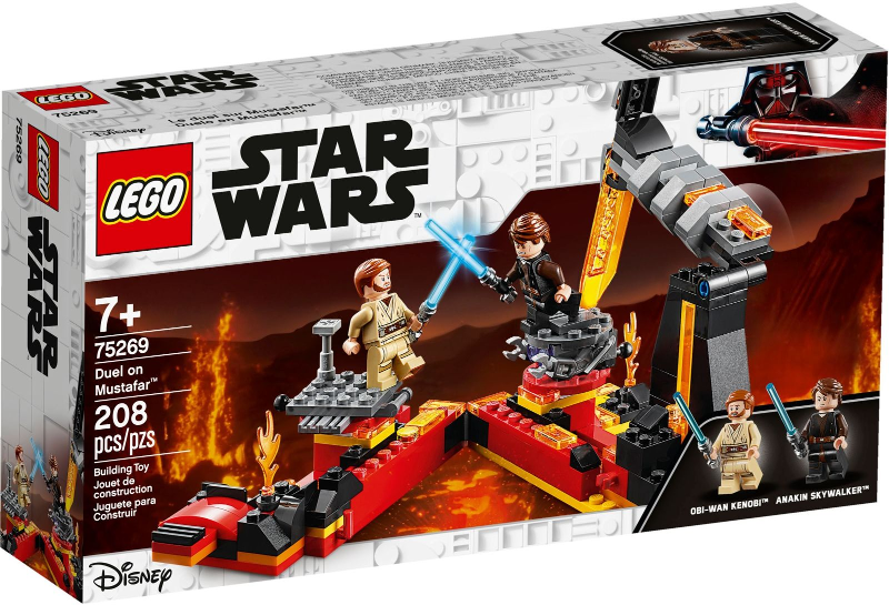 Box art for LEGO Star Wars Duel on Mustafar 75269