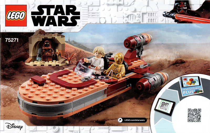 Instructions for LEGO (Instructions) for Set 75271 Luke Skywalker's Landspeeder  75271-1