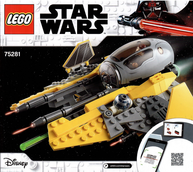Instructions for LEGO (Instructions) for Set 75281 Anakin's Jedi Interceptor  75281-1