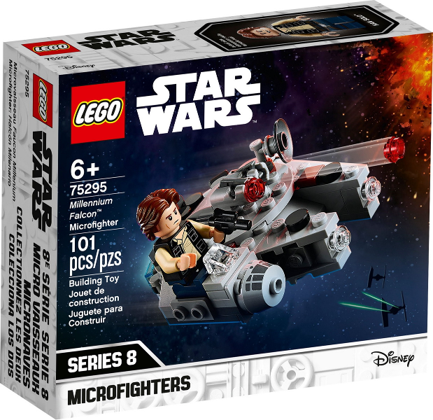 Box art for LEGO Star Wars Millennium Falcon Microfighter 75295