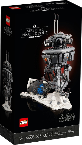 Box art for Star Wars Imperial Probe Droid 75306