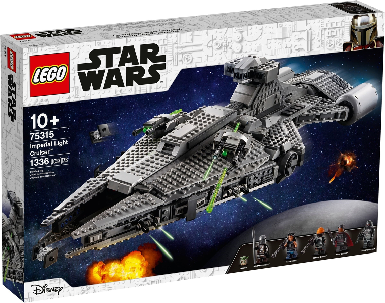 LEGO Disney Star Wars Imperial Light Cruiser 75315 Building Toy, 1336 pcs, 10+